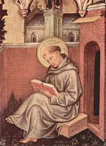 Aquinas by Gentile da Fabriano in 1400