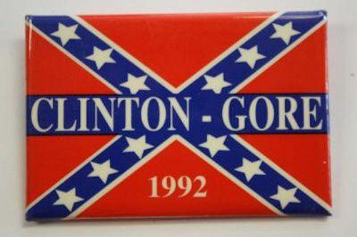Clinton Gore Confederate Flag