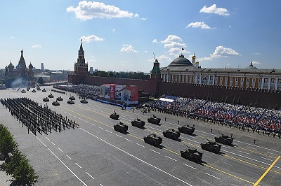 Victory parade in Moscow