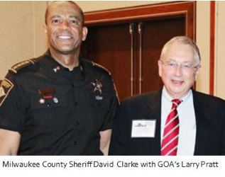 Sheriff David Clarke and Larry Pratt